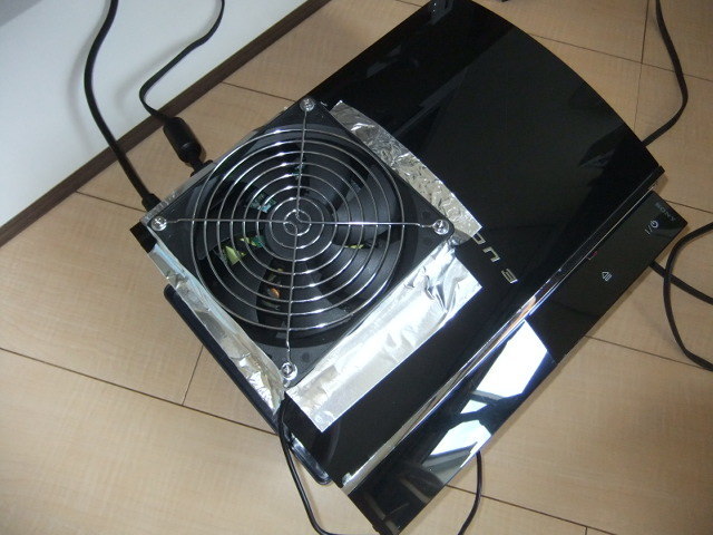 初期型ps3を冷やそう の巻 ヲサーン風呂具湯上り